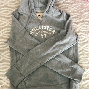 Grey Hollister Hoodie